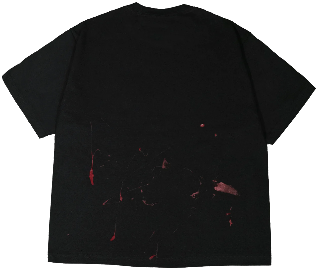STP.001 Paint Splashed Stamp Shirt, back